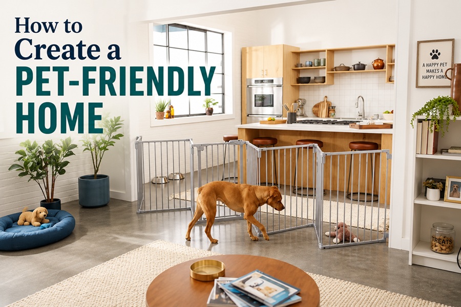 How to Create a Pet-Friendly Home