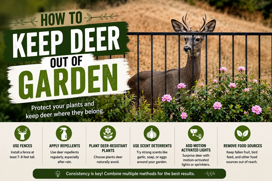 How to Keep Deer Out of the Garden