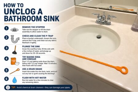 How to Unclog a Bathroom Sink