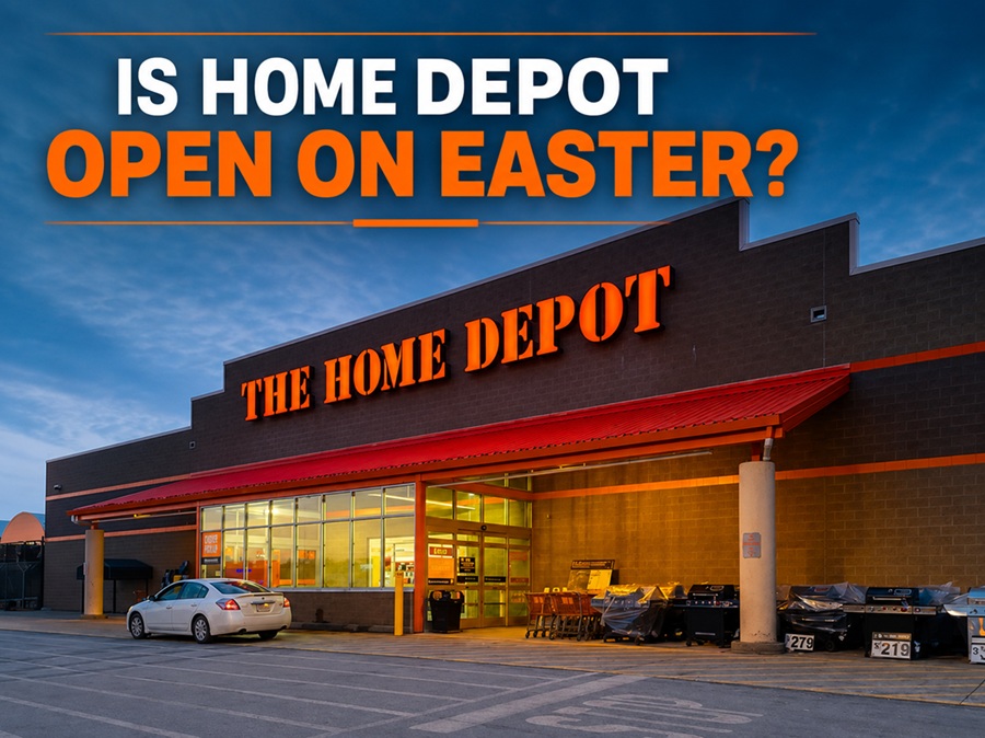 is home depot open on easter