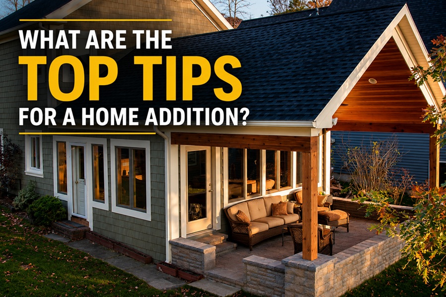 what are the top tips for a home addition