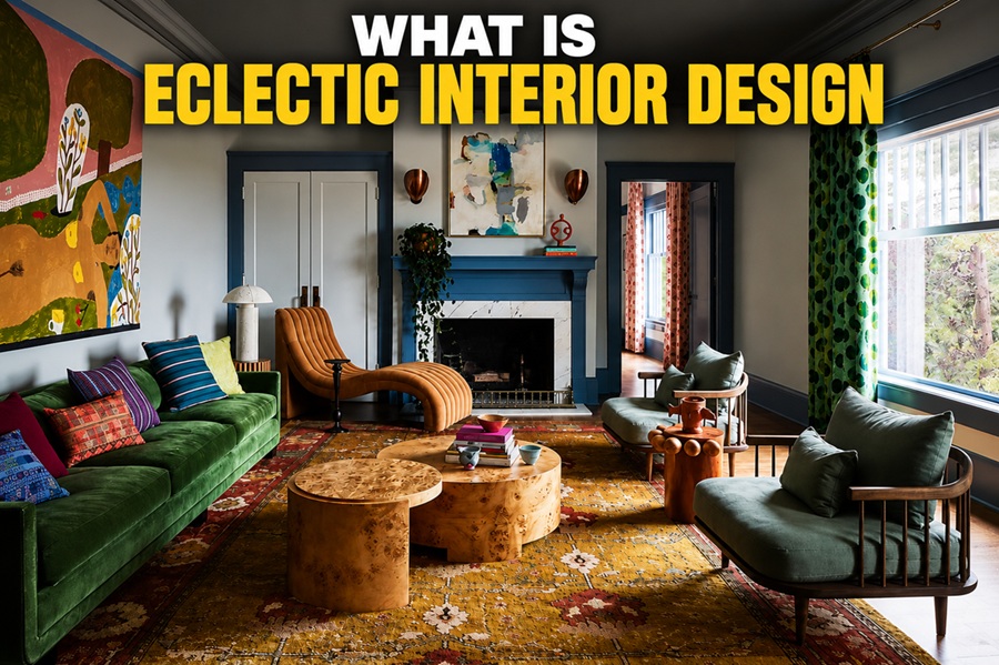 what is eclectic interior design