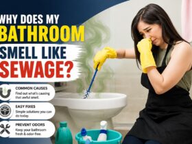 why does my bathroom smell like sewage