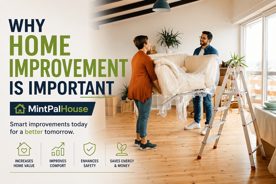 Why Home Improvement Is Important: The MintPalHouse Guide to Smarter Upgrades