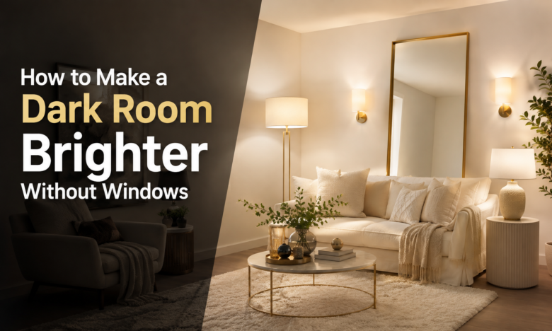 Make a Dark Room Brighter Without Adding More Windows